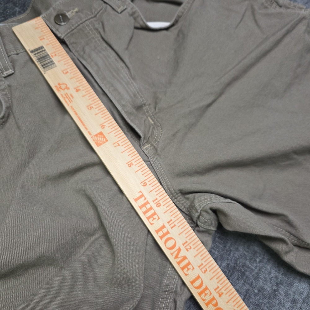 Carhartt Pants Mens 34x32 Brown B159 MUS Loose Canvas Carpenter Workwear Grunge - Picture 5 of 11